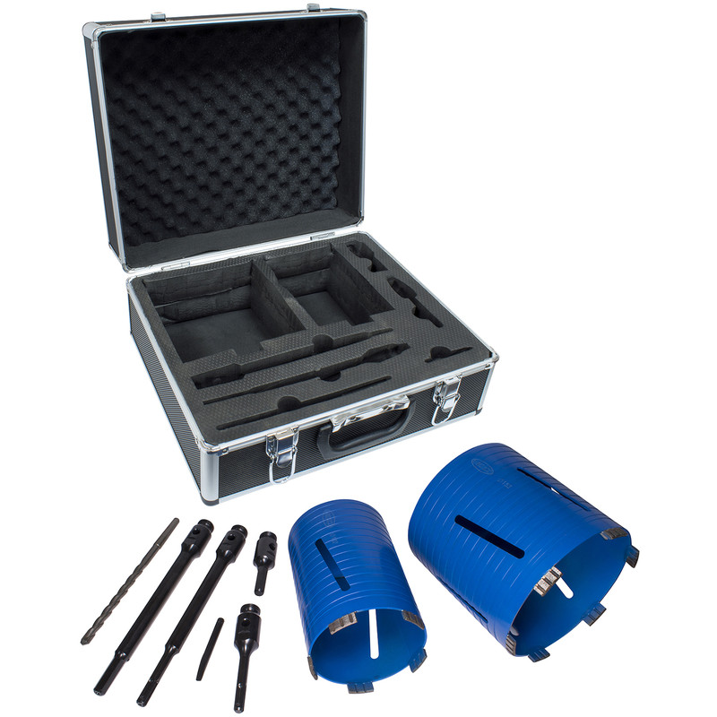 Electricians Dry Diamond Core Drill Bit Kit 2 Core