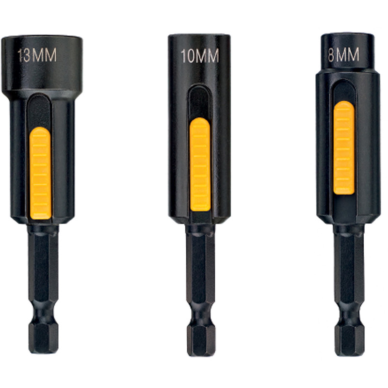DeWalt Impact Rated Cleanable Nut Driver 8, 10, 13mm