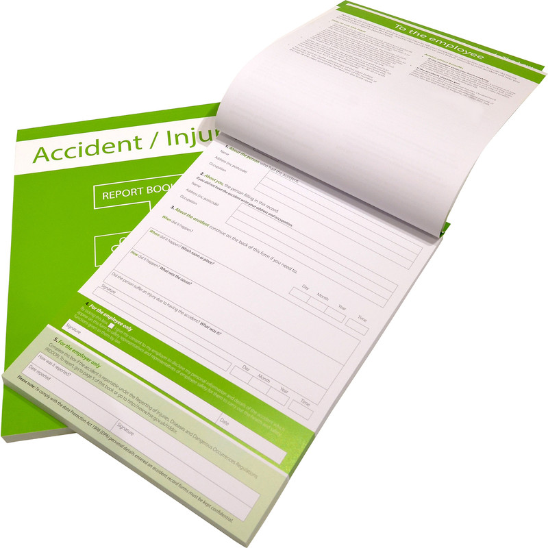 Accident Report Book