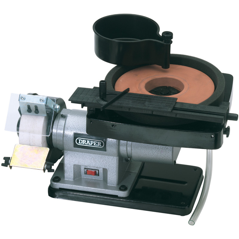 Draper 350W Wet and Dry Bench Grinder 230V