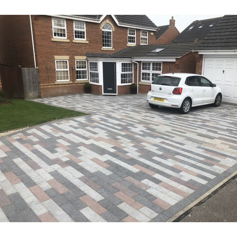 Marshalls Driveline Block Paving Metro Rose 480 x 130 x 80mm