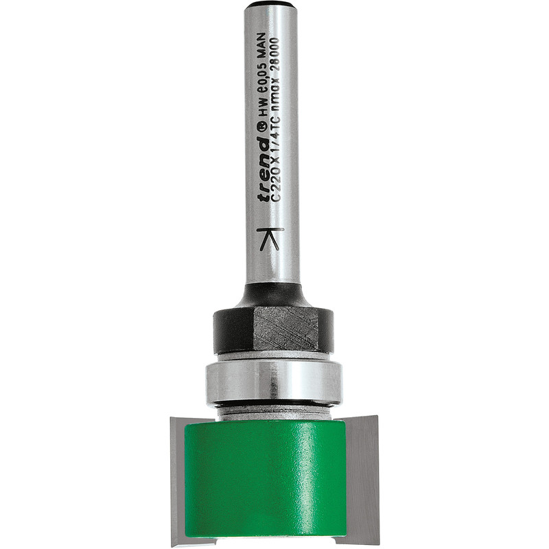 Trend 1/4" Intumescent Router Cutter 15 x 24mm