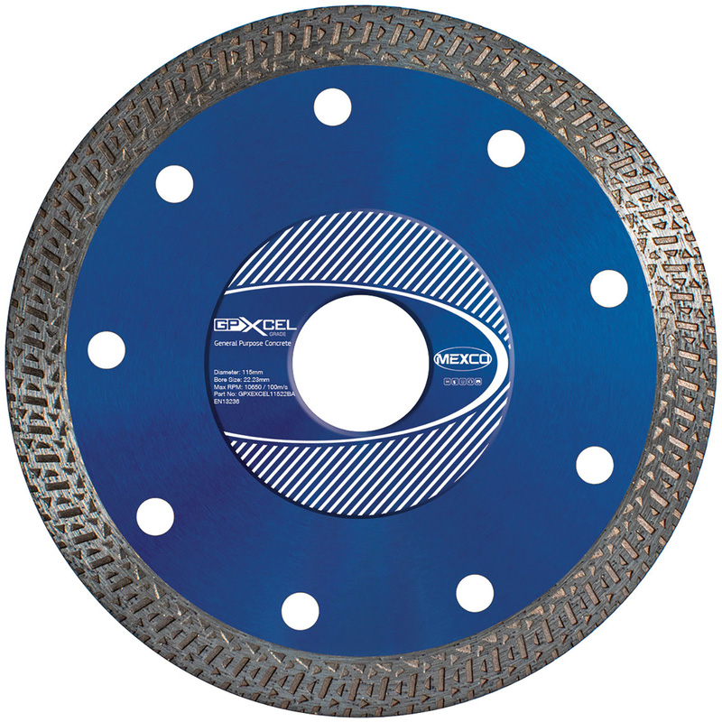 Mexco General Purpose Concrete Diamond Blade 115mm