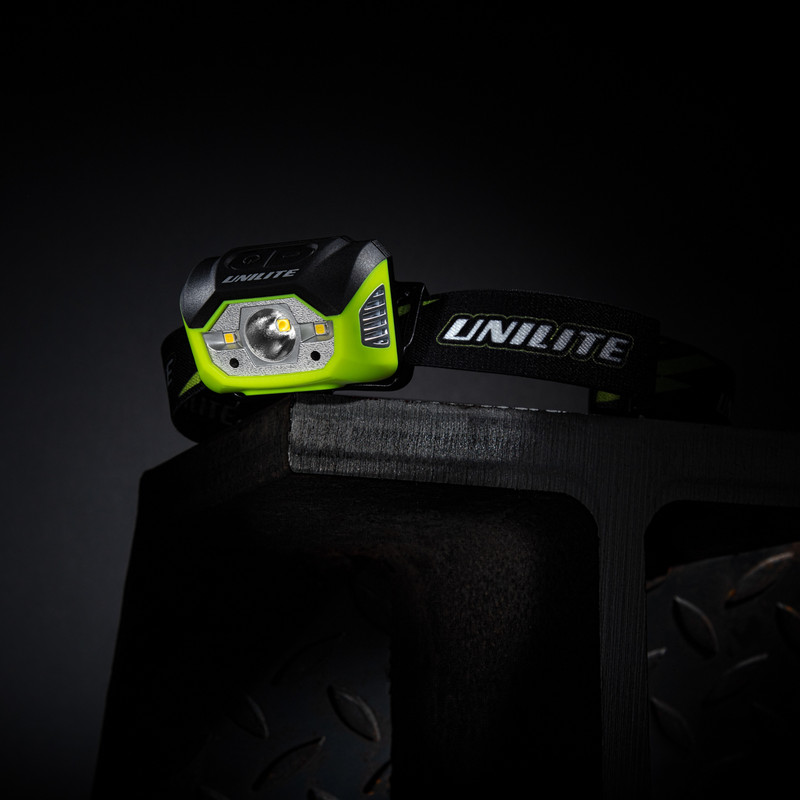 Unilite HL-7R Rechargeable Sensor Head Torch 475lm