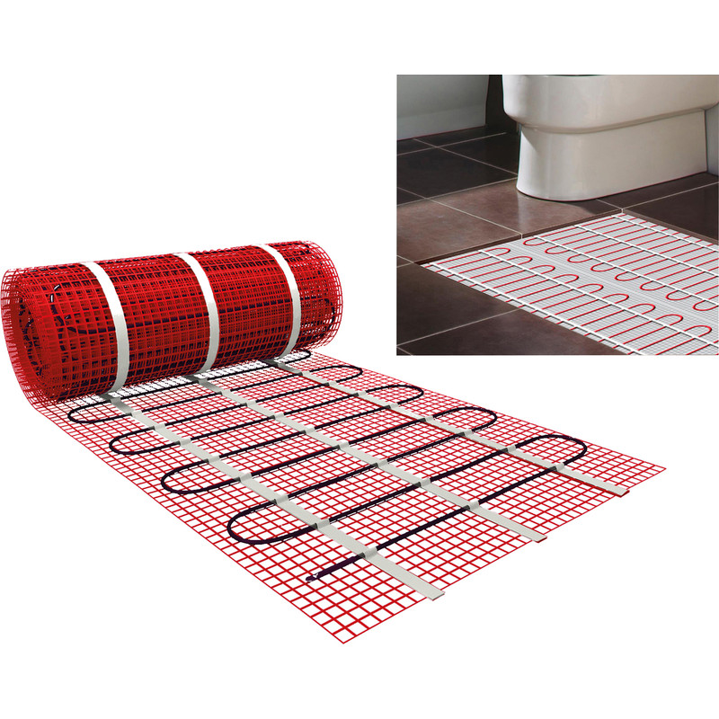Klima Underfloor Heating Mat 5m2 (0.5m x 10m)