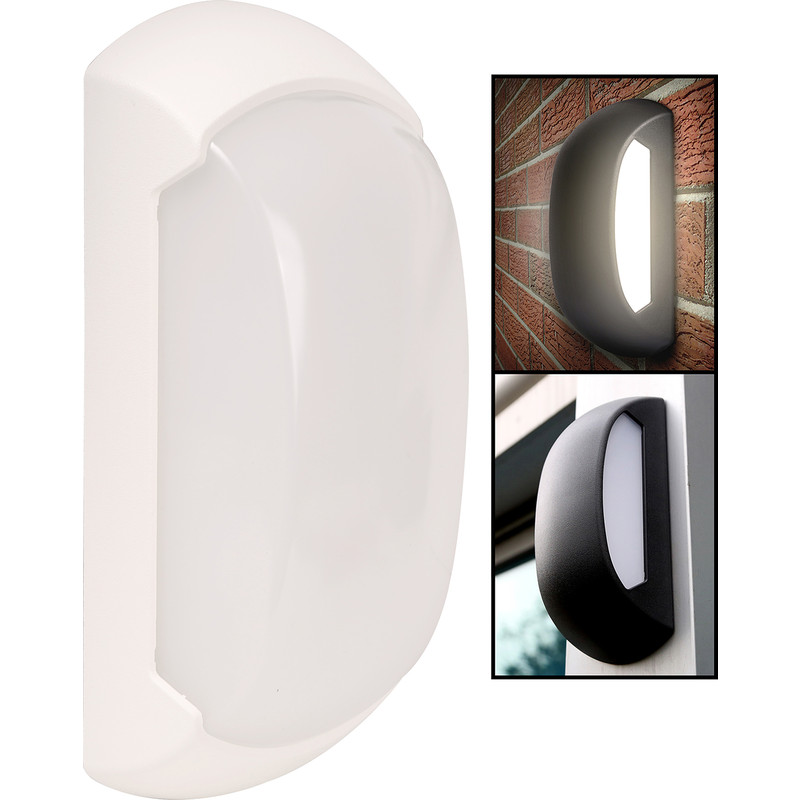 Mark Lighting LED Oval Bulkhead 12W Black 1050lm
