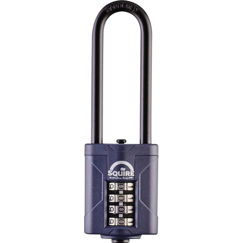 Squire Combination Weatherproof Padlock 40 x 6 x 63mm LS