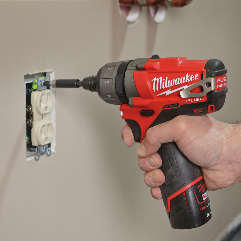 Milwaukee M12CD-202C FUEL Compact Screwdriver 2 x 2.0Ah