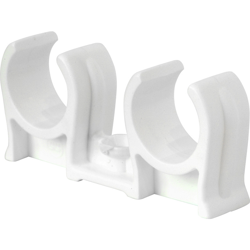 Talon Snap-in Open Clip 15mm Double