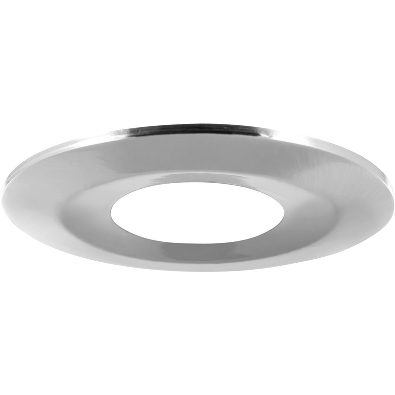 Integral LED Bezel for WarmTone and Switchable IP65 FRD Satin Nickel