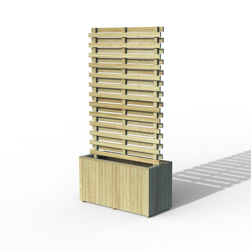 Forest Garden Living Screen Planter 90 x 390x 180cm