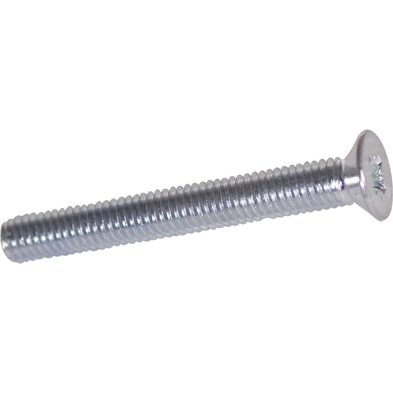 Countersunk Phillips Machine Screw M6 x 40