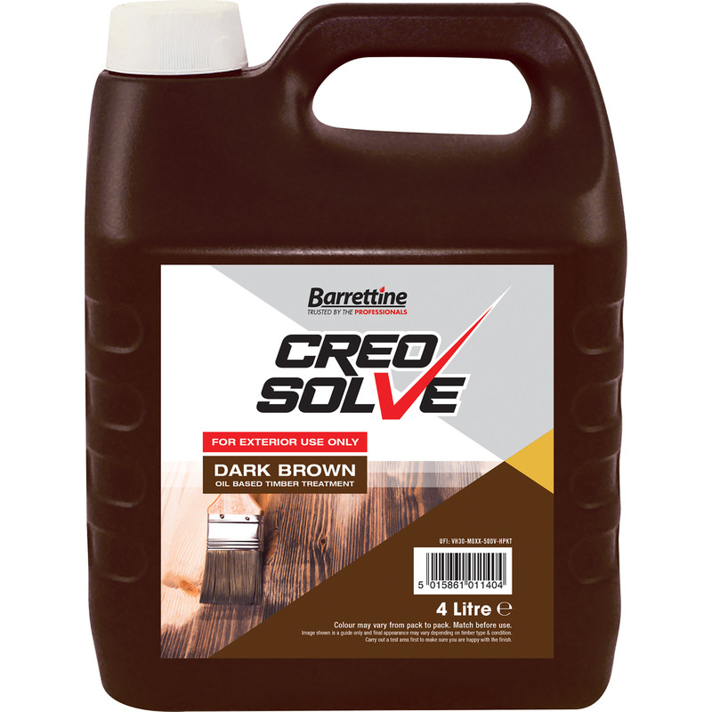 CreoSolve Shed & Fence Treatment 4L Dark Brown