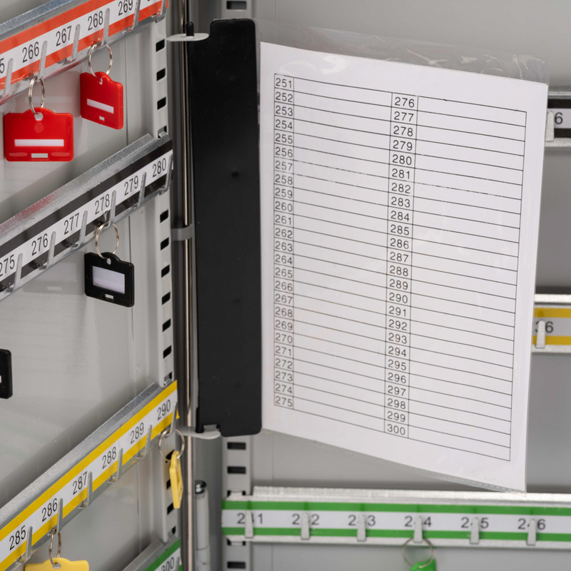 Burg-Wachter Heavy Duty Key Cabinet Grey 100 Hooks