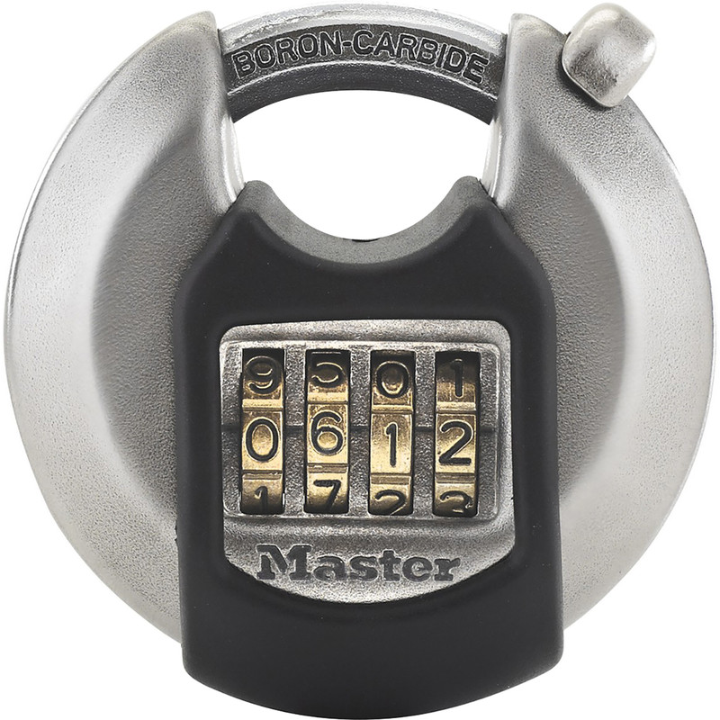Master Lock EXCELL Combination Disc Padlock 70 x 10 x 16mm CS