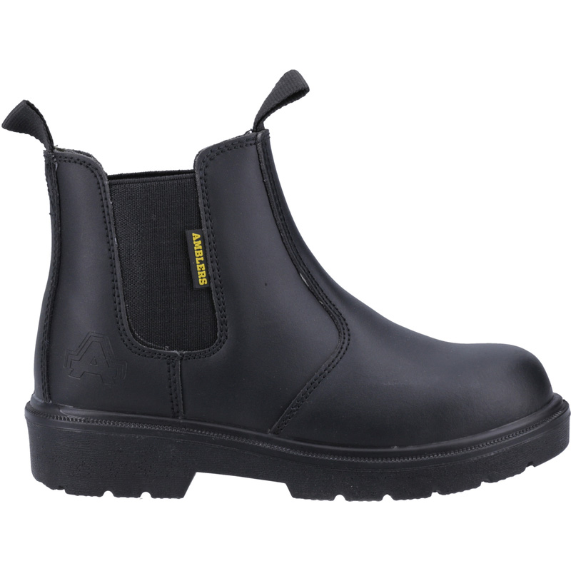 Amblers Safety FS116 Pull on Safety Dealer Boots Black Size 9