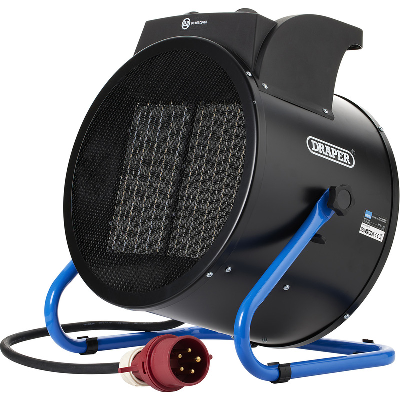 Draper PTC Electric Space Heater 9kW 400V