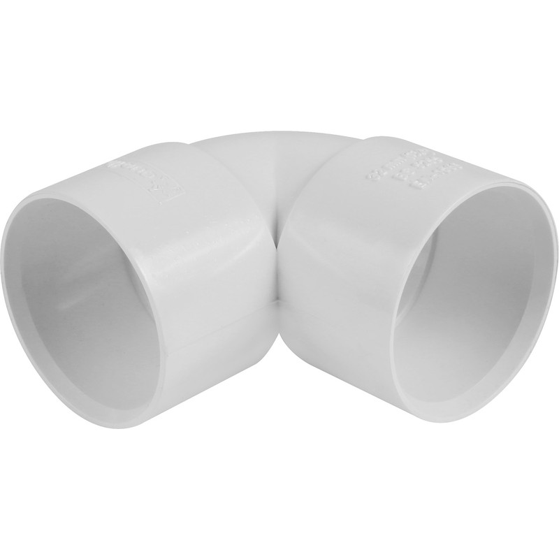 Solvent Weld Bend 90° 32mm White