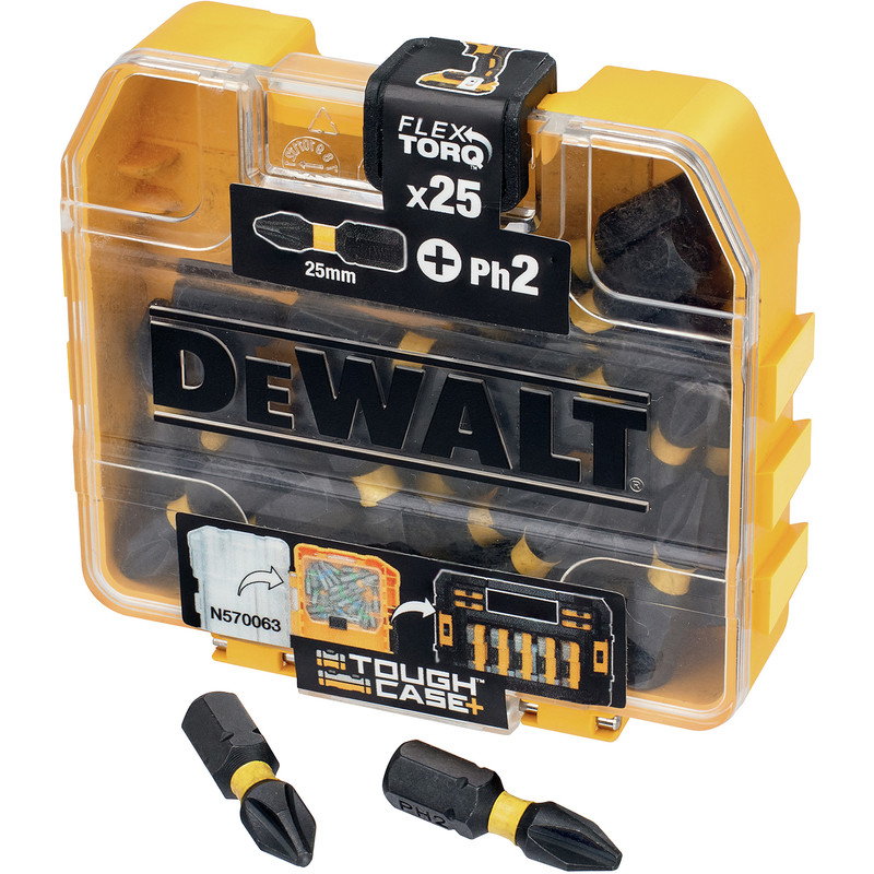 DeWalt Impact Torsion Screwdriver Bits Ph2
