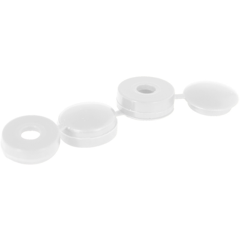 Snap-on Cap White 6-8g