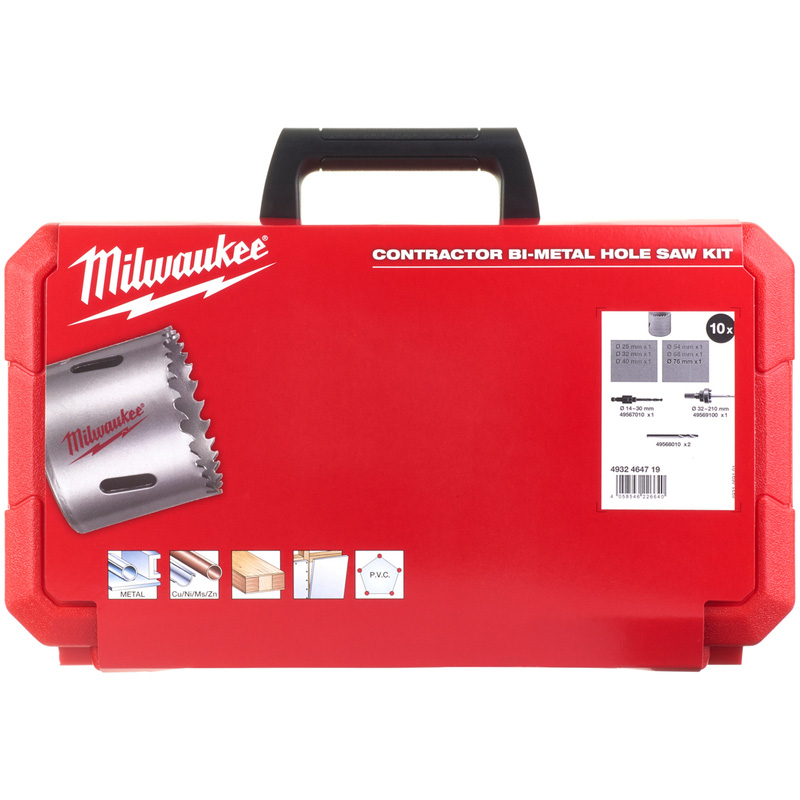 Milwaukee Contractor Holesaw Set