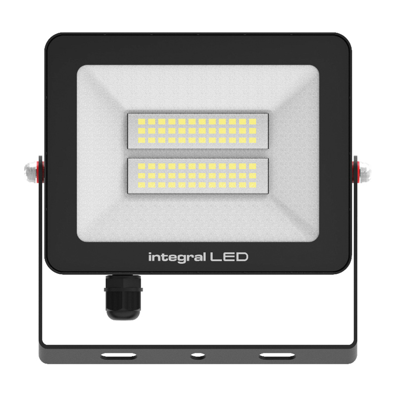 Integral LED Super Slim II Floodlight IP67 IK08 30W 4000K 3000lm