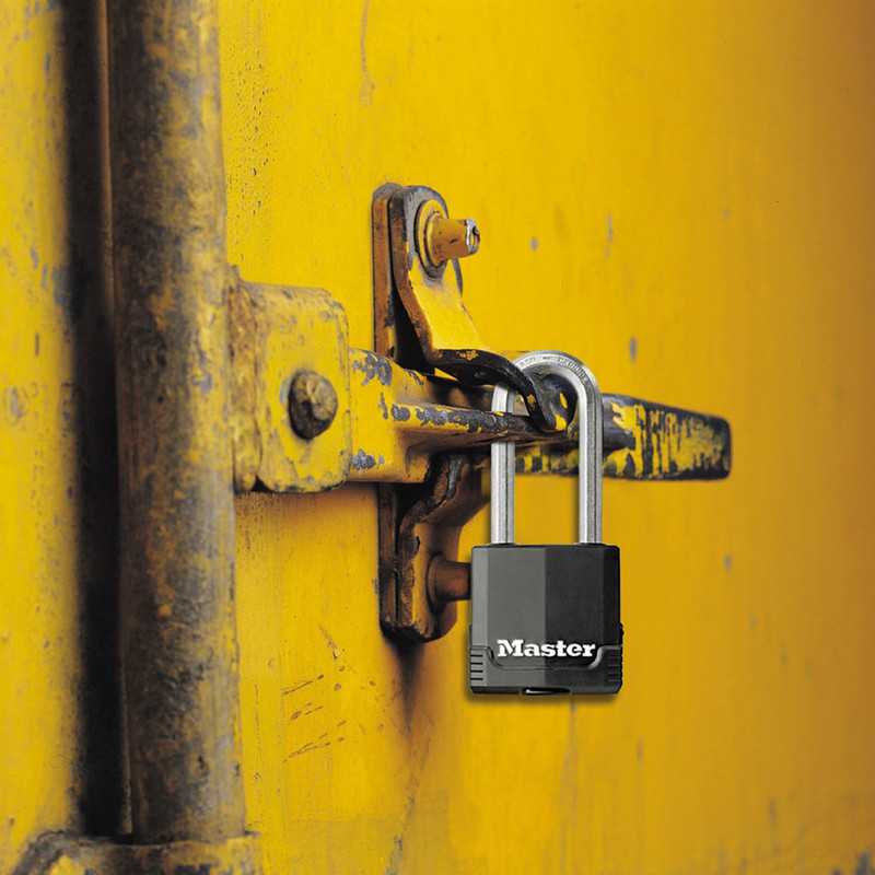 Master Lock EXCELL Weather Tough Laminated Steel Padlock 49 x 8 x 38mm LS