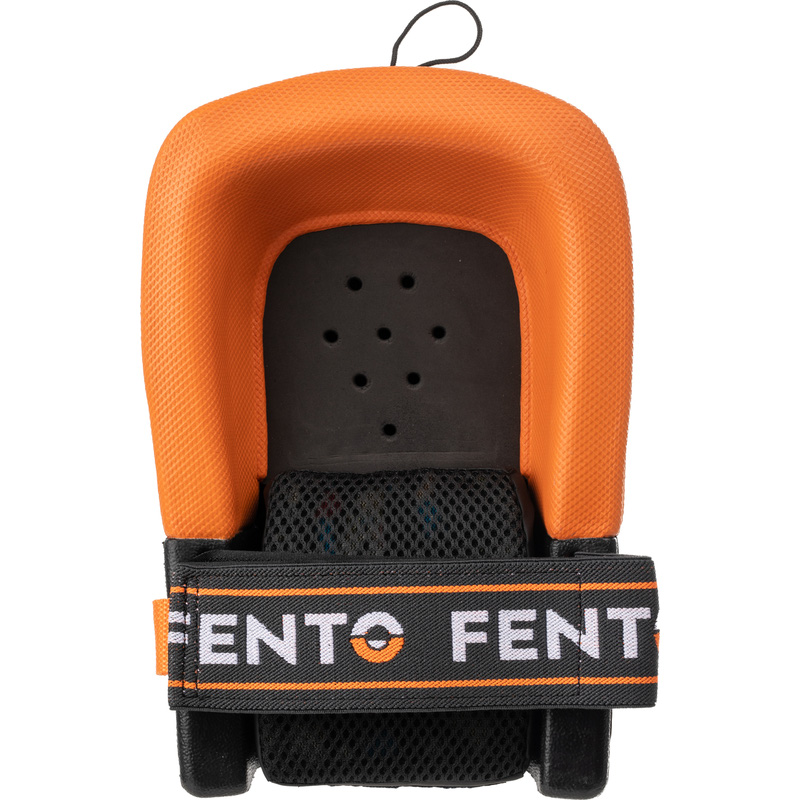 Fento Original Velcro Knee Pad Straps Black/Orange