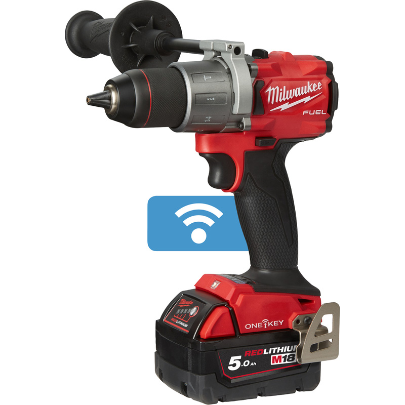 Milwaukee M18 FUEL ONE-KEY Percussion Drill 2 x 5.0Ah
