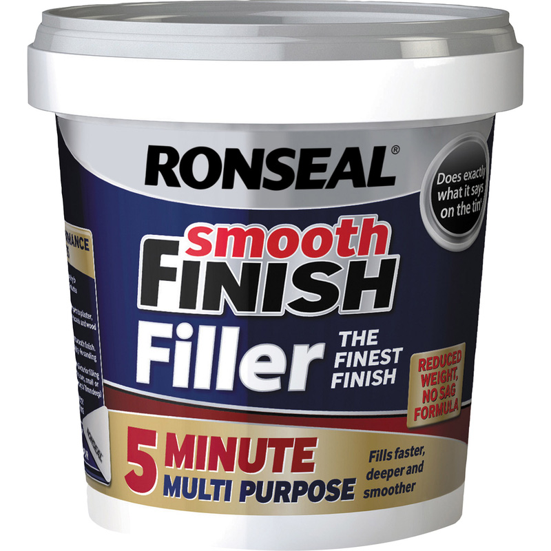 Ronseal 5 Minute Smooth Finish Filler 600ml