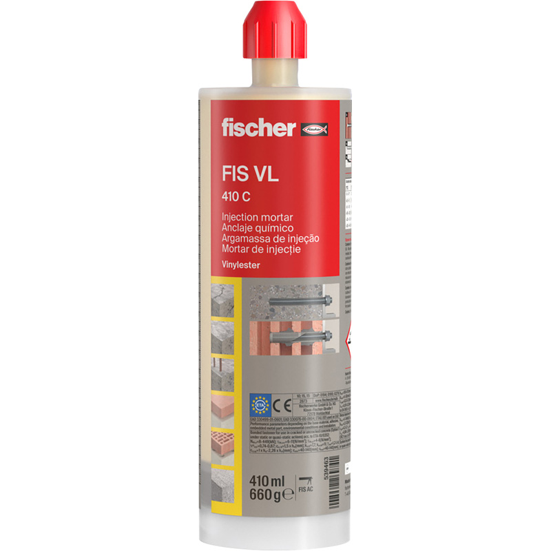 fischer injection mortar FIS VL 410 C 410ml