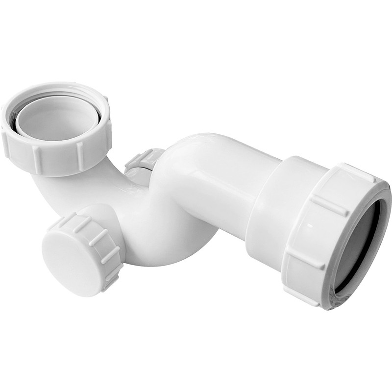 Shallow Bath Trap With 19mm Seal & Eye 40mm