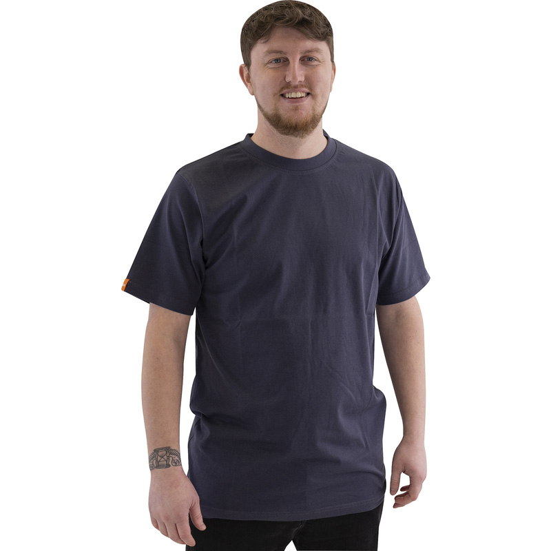 Scruffs Worker T-Shirt 2 Navy X Large