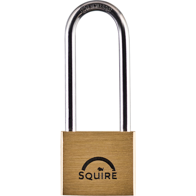 Squire Lion Brass Padlock 40 x 7 x 64mm LS