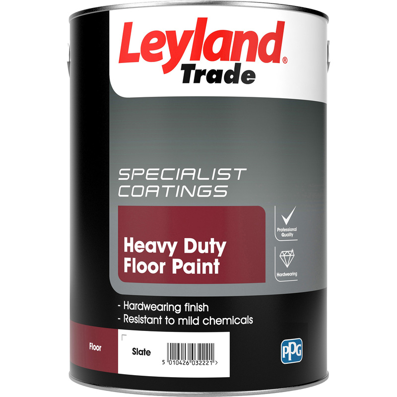 Leyland Trade Floor Paint 5L Slate