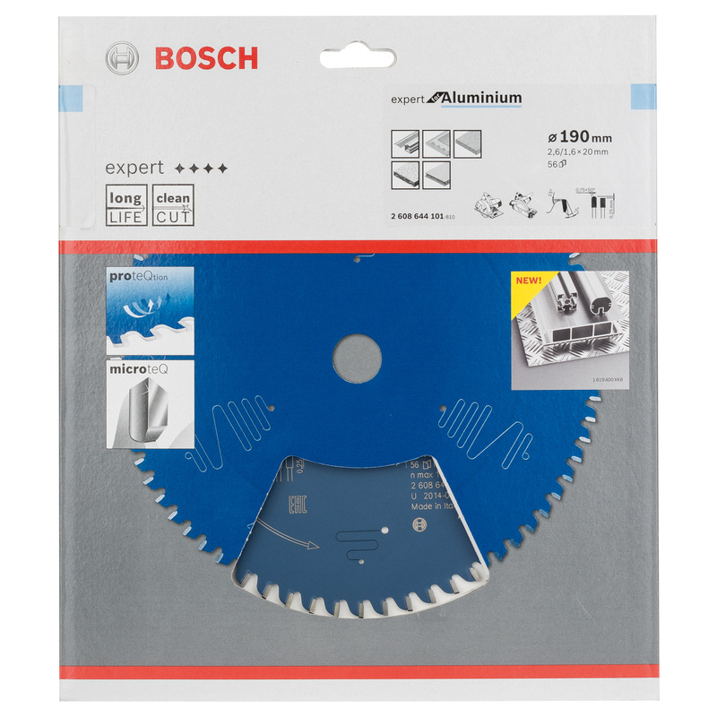 Bosch EXPERT Aluminium Circular Saw Blade 190 x 20 x 56T