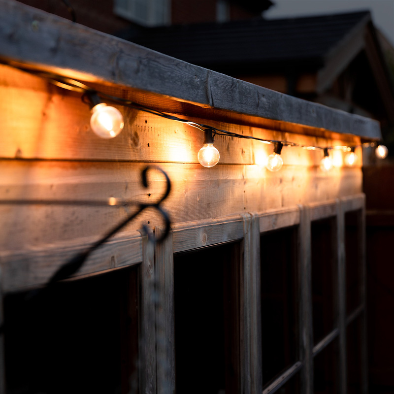 TCP LED Plus Festoon Lights 10M 22K IP65 8W