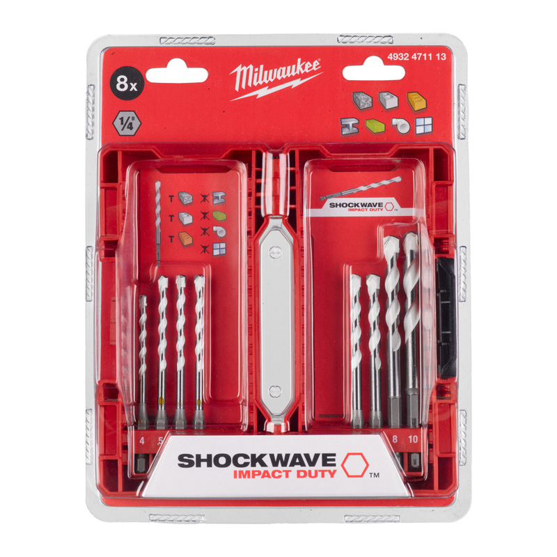 Milwaukee Multi Material Drill Bit Set