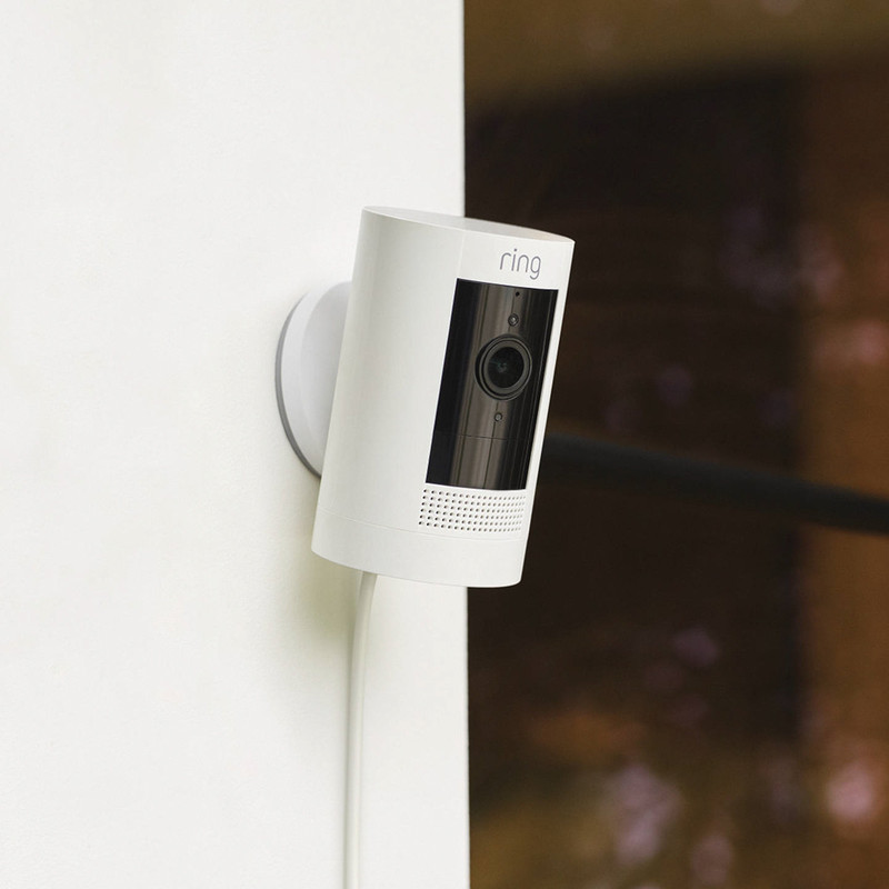 Ring Stick Up Camera 3rd Generation Wired White