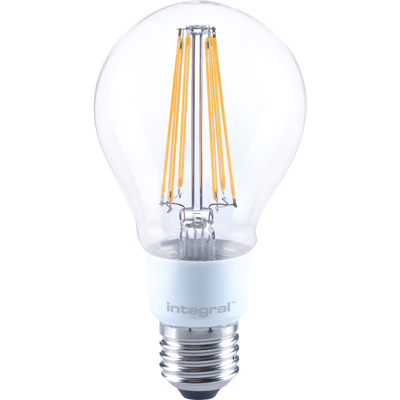 Integral LED Filament Dimmable GLS A67 Plastic Lamp 12W ES (E27) 1521lm