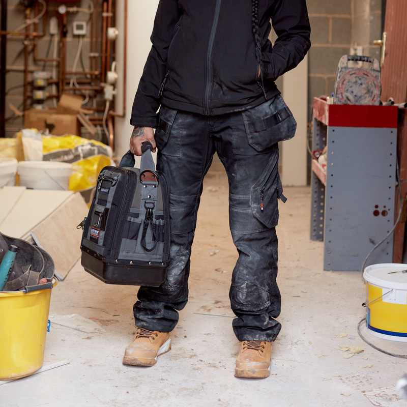 Scruffs Women's Trade Flex Holster Pocket Trousers Black Size 6 R