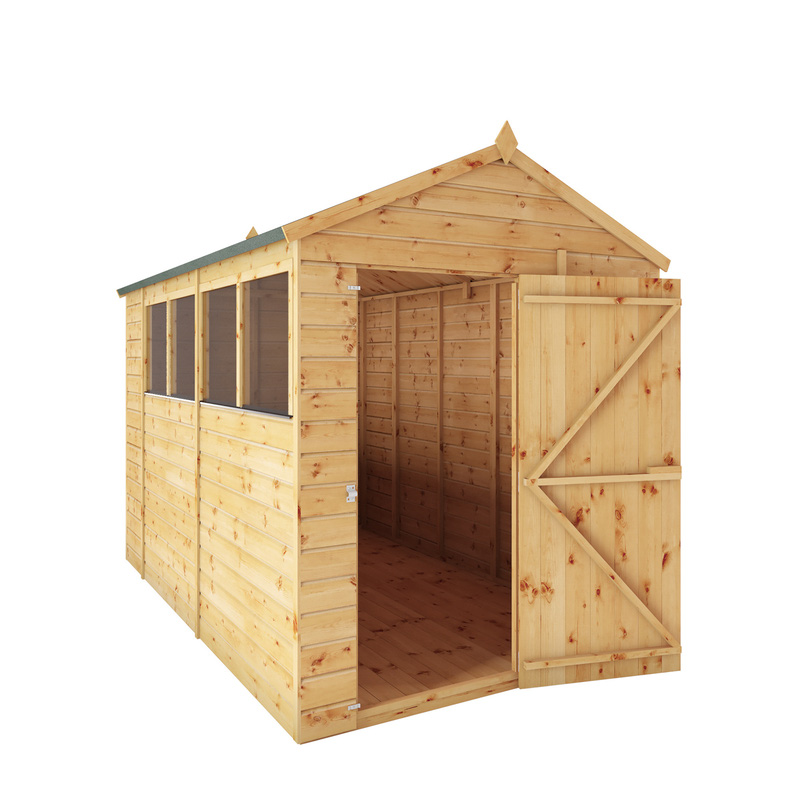 Mercia Shiplap Apex Shed 10' x 6'