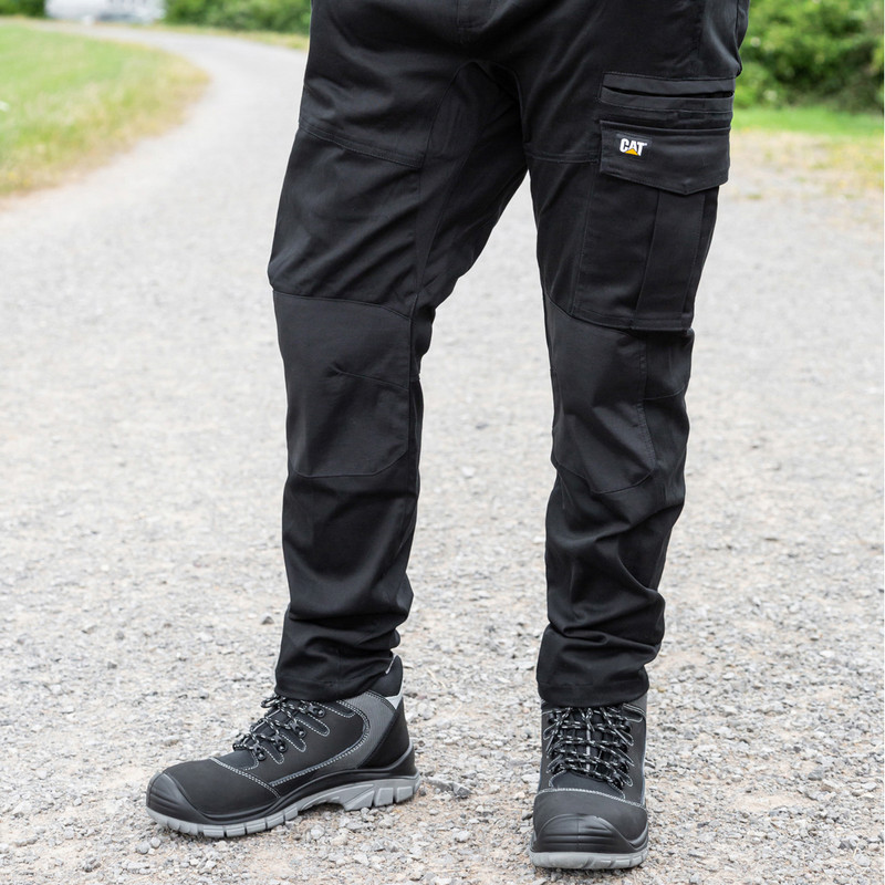 Caterpillar Dynamic Work Trousers 32" R Black