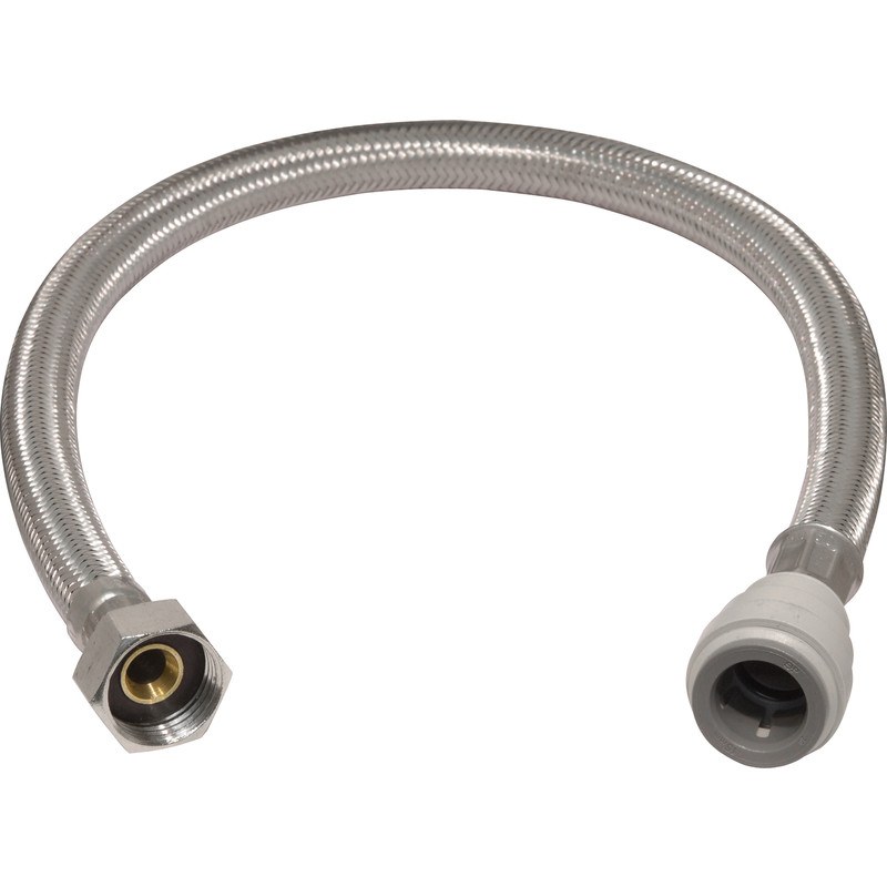 Pushfit Tap Connector 15mm x 1/2" 13mm Bore. 500mm