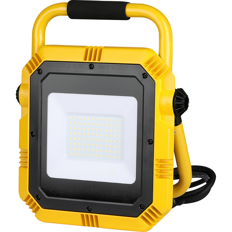 V-TAC IP44 LED Work Light with Samsung Chip 50W Black & Yellow 4000lm Daylight
