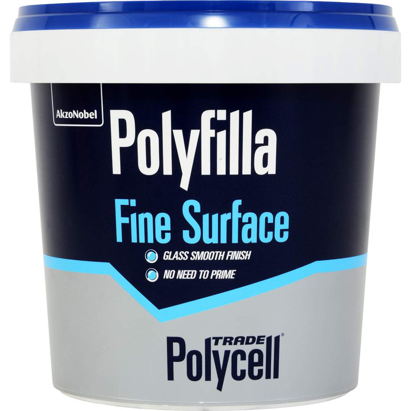 Polycell Trade Polyfilla Ready Mixed Fine Surface Filler 500g