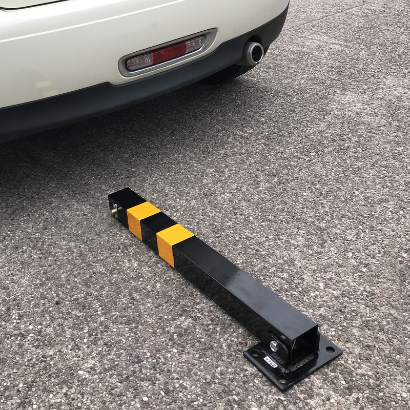 Heavy Duty Folding Parking Post (H) 700 x (W) 70 x (D) 70mm