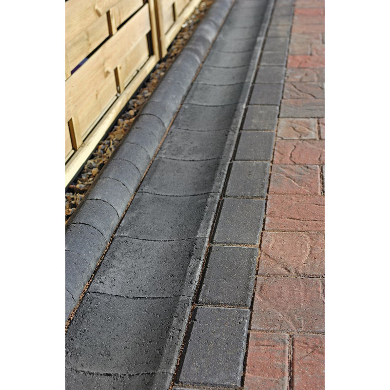 Marshalls Driveline Block Paving Channel Charcoal 200 x 200 x 65mm