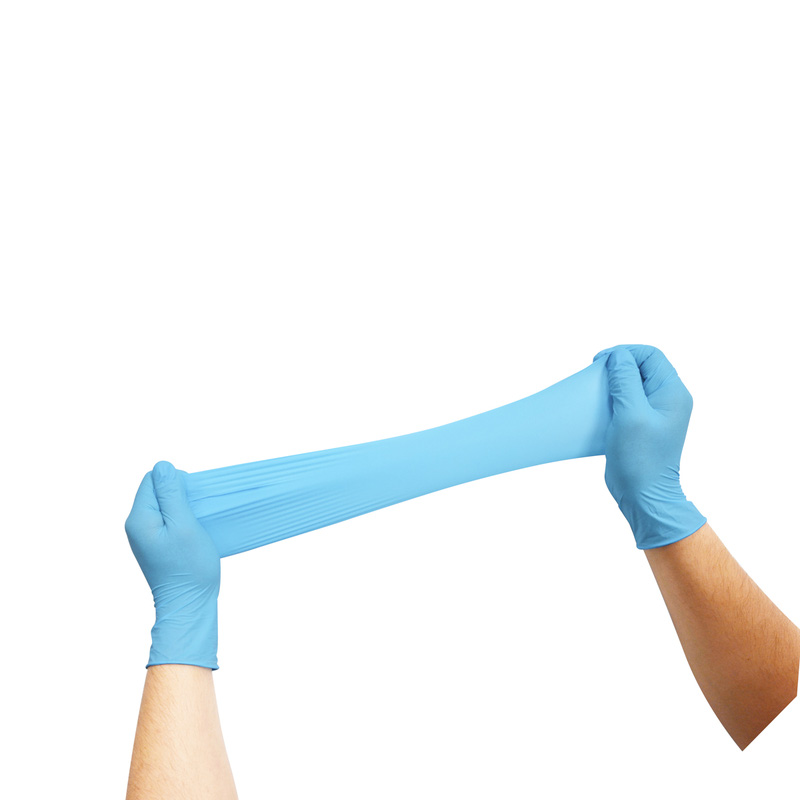Disposable Blue Powder-Free Nitrile Gloves Large
