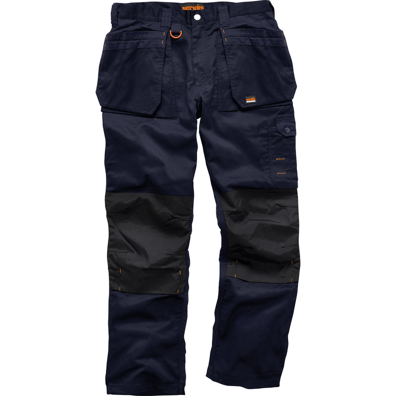Scruffs Worker Plus Trousers 32" R Navy